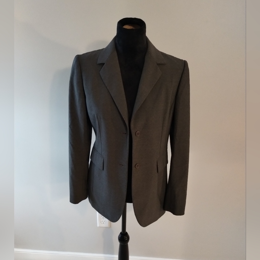 Brooks Brothers gray jacket stretch